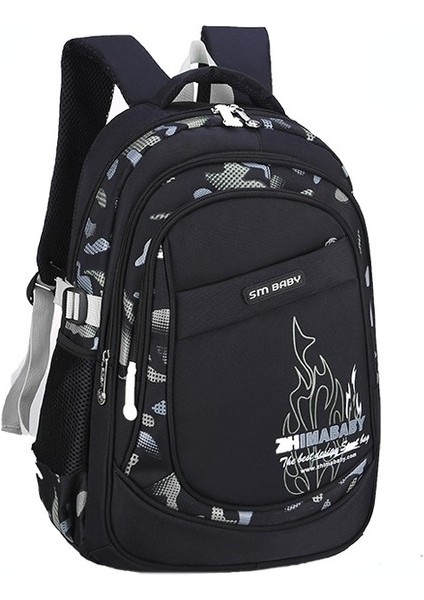 Erkek Çocuk Hafif Su Geçirmez Sırt Koruması Çocuk Okul Çantası (Yurt Dışından)