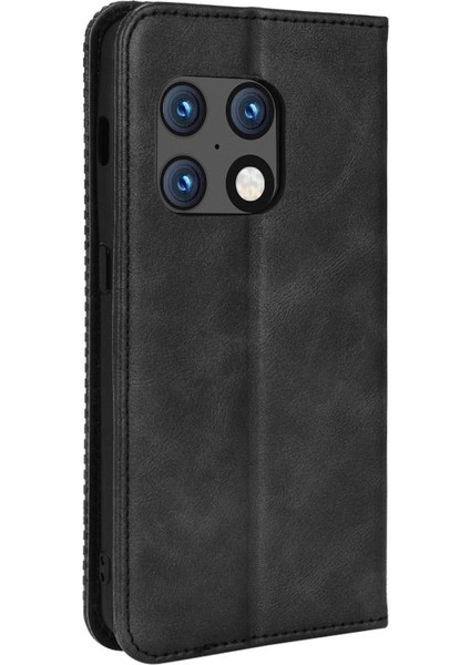 Oneplus 10 Için Kılıf Pro 5g Cüzdan Manyetik Kapatma Pu Deri (Yurt Dışından)
