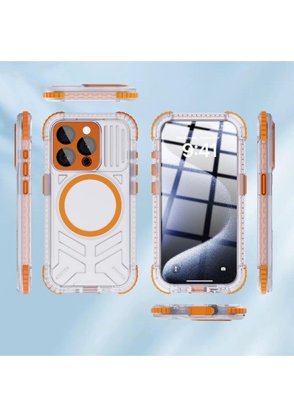Iphone 15 Pro Max Ekran Koruyucu IP68 Su Geçirmez Tam 12FT (Yurt Dışından)