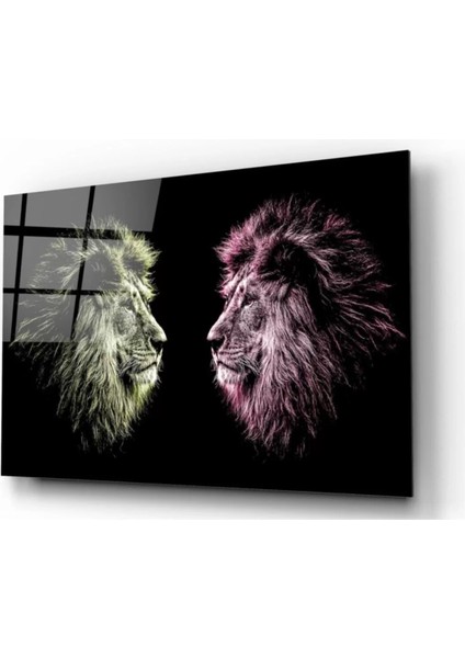 Aslan Cam Tablo