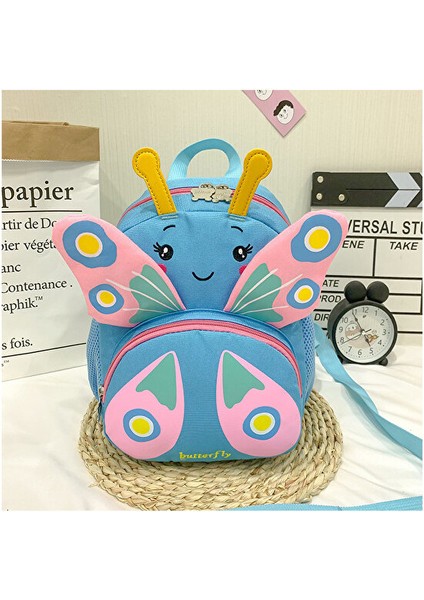 Sevimli Karikatür Kelebek Anaokulu Sırt Çantası (Yurt Dışından)