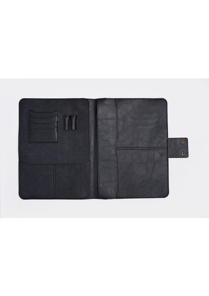 Macbook Air Pro 13-14 Inç Organizer Evrak & Laptop & Tablet Çantası Crazy Siyah