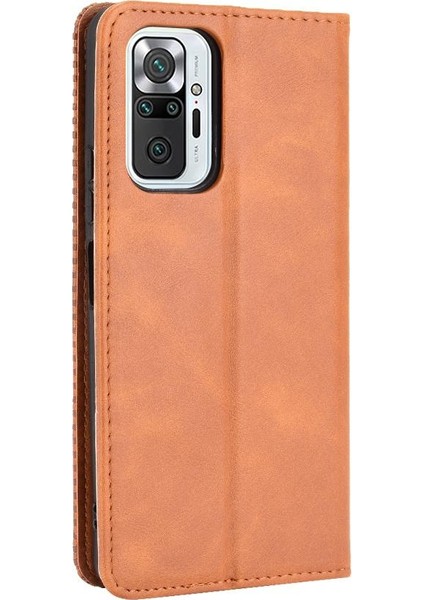 Xiaomi Redmi Not 10 Pro Manyetik Kapatma Cüzdan Pu Deri (Yurt Dışından) modelleri