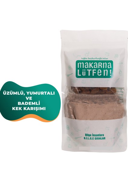 Üzümlü Yumurtalı ve Bademli Kek Karışımı (385 Gr)