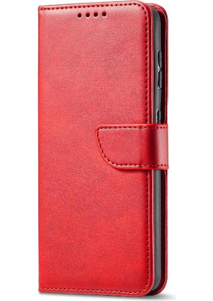 Kart Tutucu Kickstand Deri Folio ile Samsung Galaxy A52S 5g Için Kılıf (Yurt Dışından)