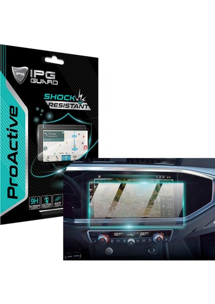 Audi 2021-2023 Q3 - Sportback 10.1" Navigasyon 9h Nano Ipg Proactive Ekran Koruma,