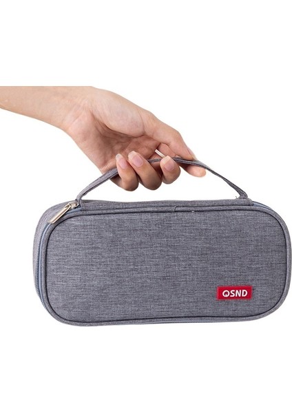 Büyük Kapasiteli ve Kalınlaşmış Çok Katmanlı Ilkokul Öğrencisi Kalem Kutusu Kore Tarzı Kırtasiye Çantası ile Yeni Basit Düz Renk Taşınabilir Kalem Kutusu (Yurt Dışından)