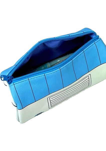 Crayon Shin-Chan Kalem Çantası Otobüs Araba Şekli Yaratıcı Karikatür Çok Yönlü Saklama Çantası (Yurt Dışından)