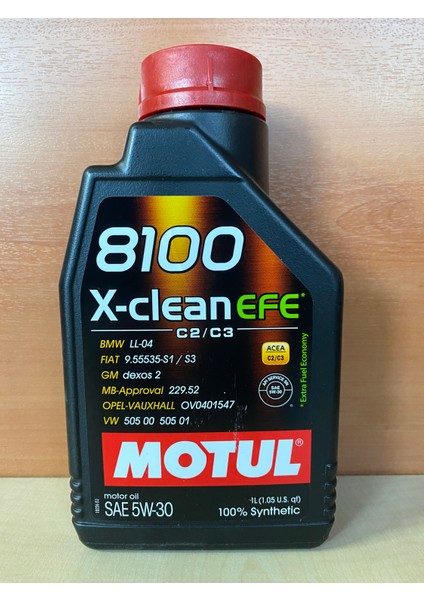 8100 X-Clean Efe C2/c3 Sae 5W-30 1lt