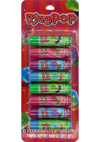 Lip Balm Dudak Balsamı Çeşit Paketi 8 Adet
