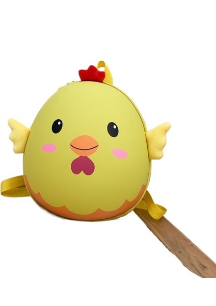 Yumurta Kabuğu Çantası Çocuk Sırt Çantası Karikatür Civciv Anaokulu Okul Çantası 3-5 Yaş Su Geçirmez Sevimli Omuzlar (Yurt Dışından)