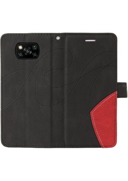 Xiaomi Poco X3/x3 Pro/x3 Nfc Kickstand Koruyucu Pu Deri Flip Case (Yurt Dışından)