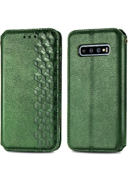 Samsung Galaxy S10 Artı Cüzdan Fonksiyonu Zarif Iş Çevirme (Yurt Dışından)