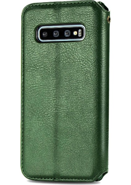 Samsung Galaxy S10 Artı Cüzdan Fonksiyonu Zarif Iş Çevirme (Yurt Dışından)