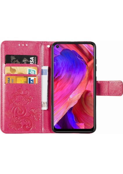 Oppo A93 5g Flip Kapak Kılıf Için Kılıf Zarif Iş Kısa Dört (Yurt Dışından)