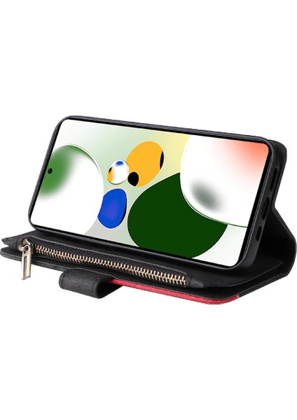 Xiaomi Poco X5 Pro 5g Için Kılıf Kart Yuvası Standı ile Dokuz Kart Yuvaları Tarzı (Yurt Dışından)