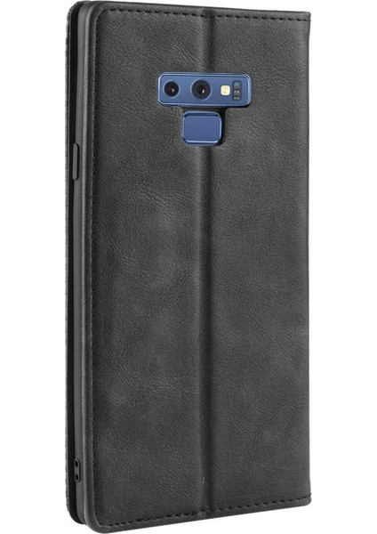 Samsung Galaxy Not 9 Için Kılıf Pu Deri Manyetik Kapatma Cüzdan (Yurt Dışından)