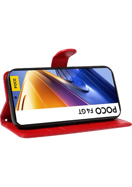 Xiaomi Poco F4 Gt Için Kılıf ile Yüksek Kaliteli Deri Cüzdan Telefon Kılıfı ve (Yurt Dışından)