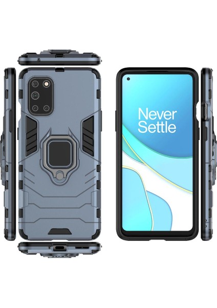 Oneplus 8t Kickstand Için Kılıf 360 &deg; Dönen Halka Askeri Damla Koruma (Yurt Dışından)