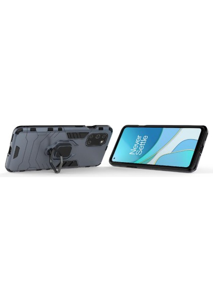 Oneplus 8t Kickstand Için Kılıf 360 &deg; Dönen Halka Askeri Damla Koruma (Yurt Dışından)