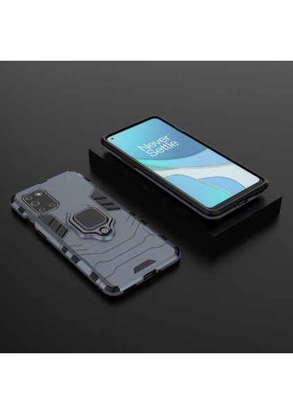 Oneplus 8t Kickstand Için Kılıf 360 &deg; Dönen Halka Askeri Damla Koruma (Yurt Dışından)