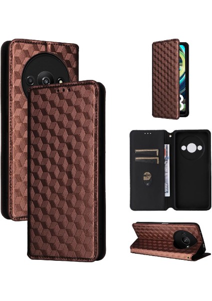 Xiaomi Redmi A3 Pu Deri 3D Desen Cüzdan Manyetik Kapatma (Yurt Dışından) modelleri
