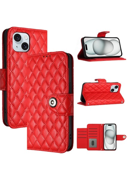 IPhone 15 Için Kılıf Bilek Şerit Kart Tutucu Darbeye Şık Koruyucu (Yurt Dışından)