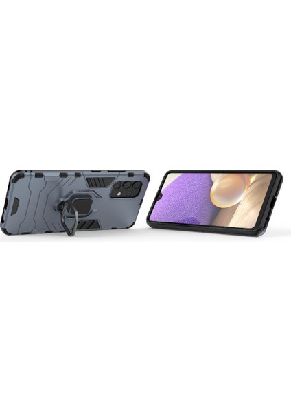 Samsung Galaxy A32 5g Kickstand Için Kılıf 360 &deg; Dönen Halka Askeri Damla (Yurt Dışından) modelleri