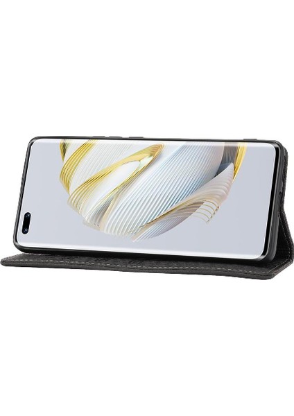 Huawei Nova 10 Pro Için Kılıf El Cüzdan Pu Deri Kapak Flip Folio Kitap (Yurt Dışından)