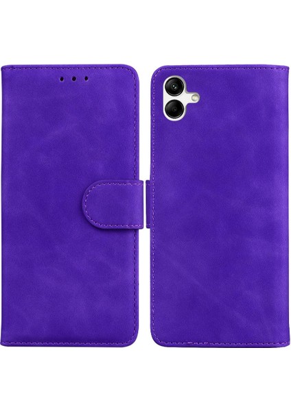 Samsung Galaxy F04 Kart Yuvası Manyetik Standı Tutucu Premium Için Flip Case (Yurt Dışından)