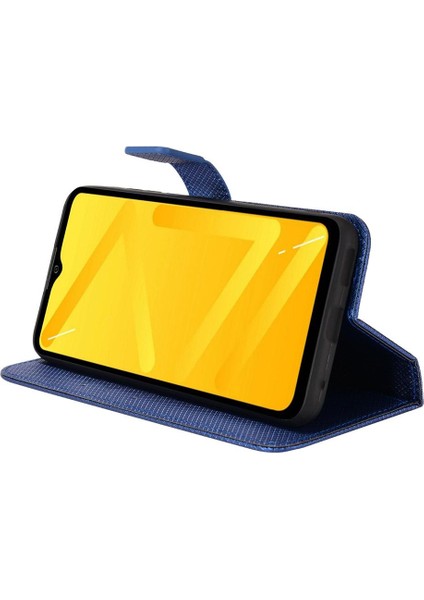 Zte Blade A71 Kapak Manyetik Cüzdan Kickstand Kart Tutucu (Yurt Dışından)