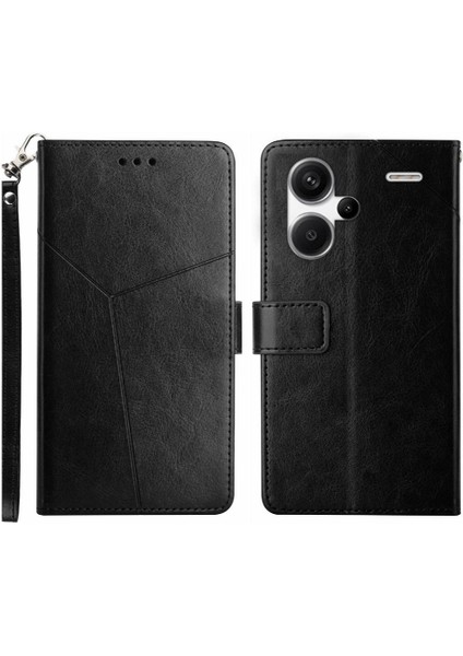 Xiaomi Redmi Not 13 Pro Artı Deri Cüzdan Darbeye Tpu Kabuk (Yurt Dışından)