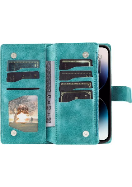IPhone 15 Için Kılıf Pro Mikrofiber Astar Içinde Yüksek Kaliteli Klipsiz ile (Yurt Dışından)