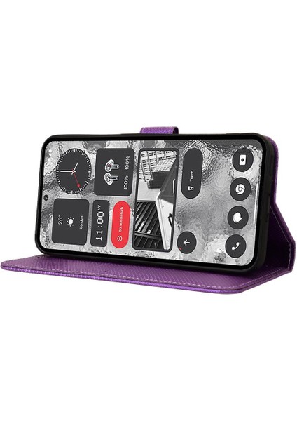 Nothing Kılıf Telefon 2 Kart Tutucu Kickstand Kapak Manyetik Cüzdan (Yurt Dışından) indirimleri