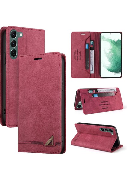 Samsung Galaxy S23 Artı Premium Deri Kickstand Premium Iki (Yurt Dışından)