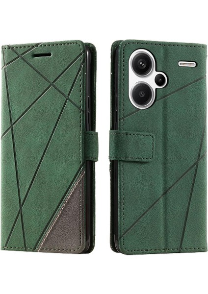 Xiaomi Redmi Için Not 13 Pro Artı Manyetik Cüzdan Çevir Folio Kart Pu (Yurt Dışından)