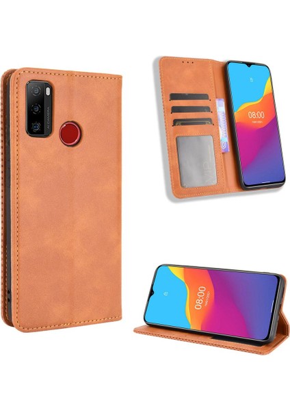 Ulefone Not 10 Pu Deri Manyetik Kapatma Cüzdan Için Kılıf (Yurt Dışından)