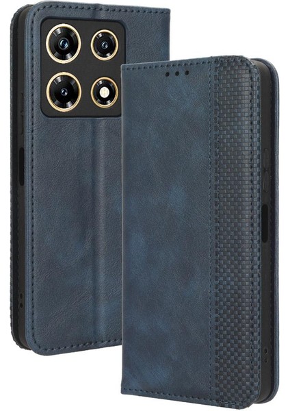 Infinix Not 30 Pro Pu Deri Manyetik Kapatma Cüzdan Için Kılıf (Yurt Dışından)