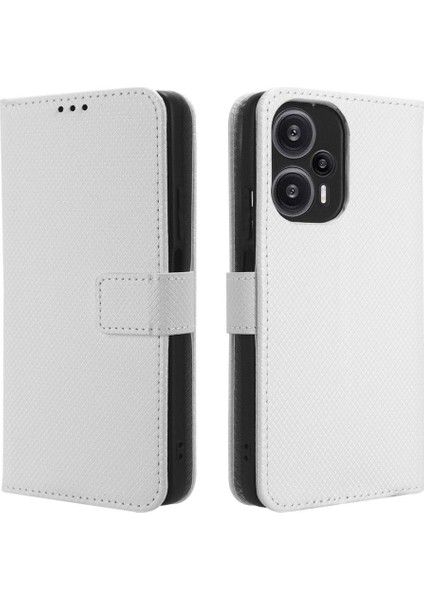 Xiaomi Poco F5 5g Kickstand Kapak Manyetik Cüzdan Kart Tutucu (Yurt Dışından)