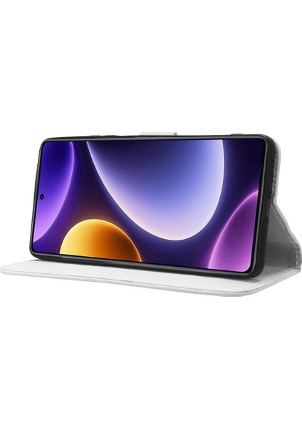 Xiaomi Poco F5 5g Kickstand Kapak Manyetik Cüzdan Kart Tutucu (Yurt Dışından) indirimleri