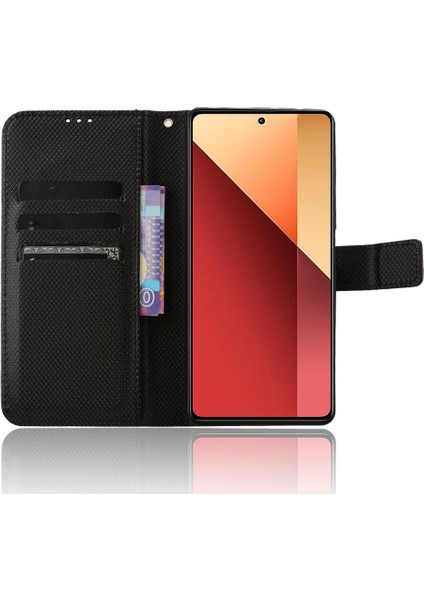 Xiaomi Poco M6 Pro 4g Için Kılıf Kapak Kickstand Kart Tutucu Manyetik Cüzdan (Yurt Dışından) modelleri