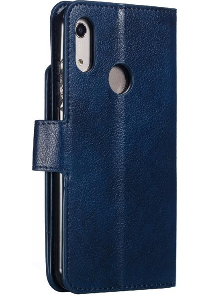 Huawei Y6 2019 Cüzdan Manyetik 9 Kart Yuvaları Pu Deri Kickstand (Yurt Dışından)