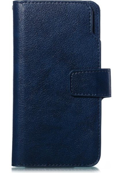 Huawei Y6 2019 Cüzdan Manyetik 9 Kart Yuvaları Pu Deri Kickstand (Yurt Dışından)