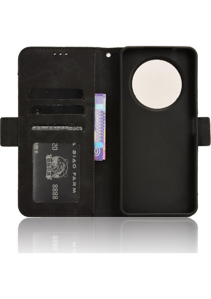 Xiaomi Poco C61 Deri Cüzdan Kapak Manyetik Kapatma Ayarlanabilir (Yurt Dışından)