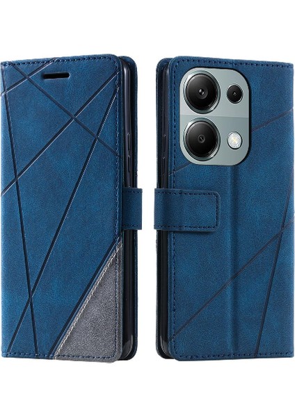 Xiaomi Redmi Için Not 13 Pro 4g Darbeye Manyetik Pu Deri Cüzdan (Yurt Dışından)