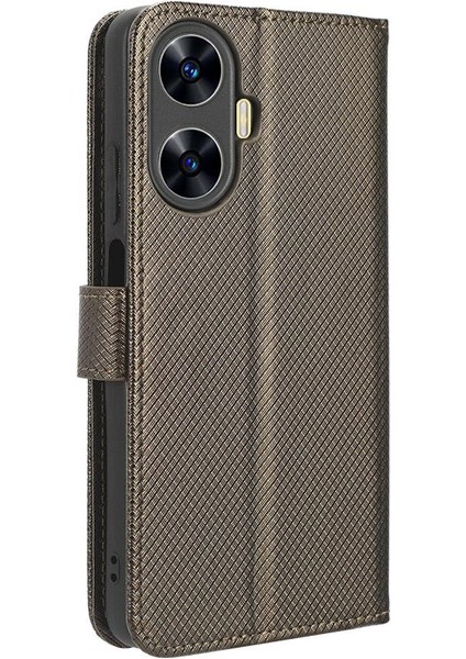 Realme C55 4g Kickstand Manyetik Cüzdan Kart Tutucu Kapak Için Kılıf (Yurt Dışından) indirimleri