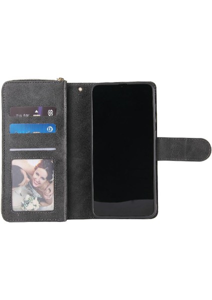 Samsung Galaxy A40 Fermuar Cep Kapak Çevirin Kart Tutucu Cüzdan 9 (Yurt Dışından)