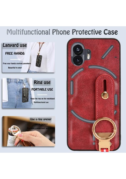 Nothing Kılıf Telefon 2 Kolaylık Uyumluluk Bilek Kayışı Premium Pu (Yurt Dışından) modelleri