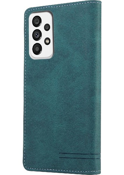 Samsung Galaxy A73 5g Kickstand Premium Deri Iki Kart Yuvaları (Yurt Dışından) fırsatları