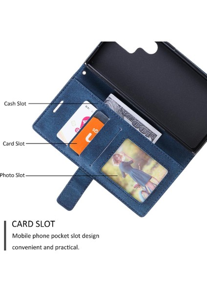 Samsung Galaxy S24 Ultra Pu Deri Cüzdan Flip Folio Kart Tutucu (Yurt Dışından) indirimleri
